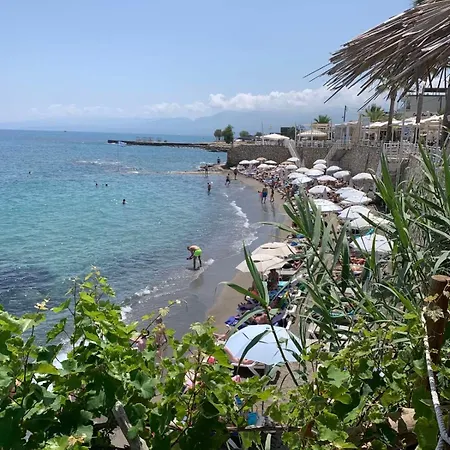Khroma Luxury Suite 1 Beach Front Apartment Hersonissos  Exterior photo